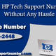 Contact the HP Tech Support Number